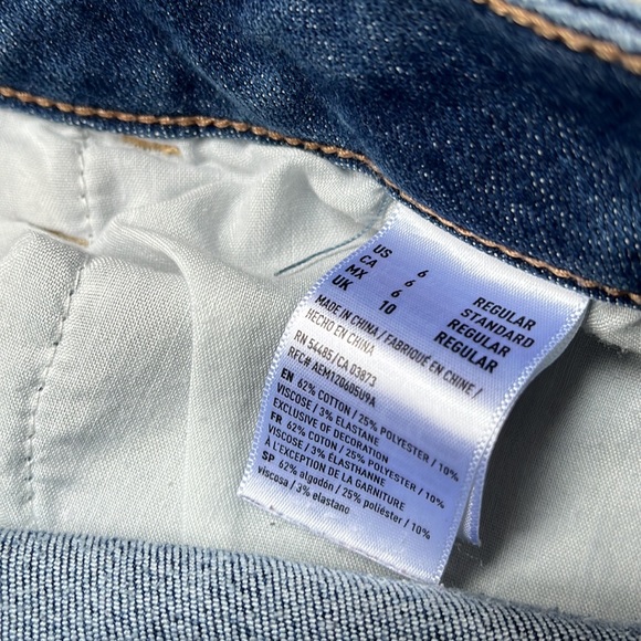 American eagle super super stretch x skinny jeans jegging - Picture 7 of 7